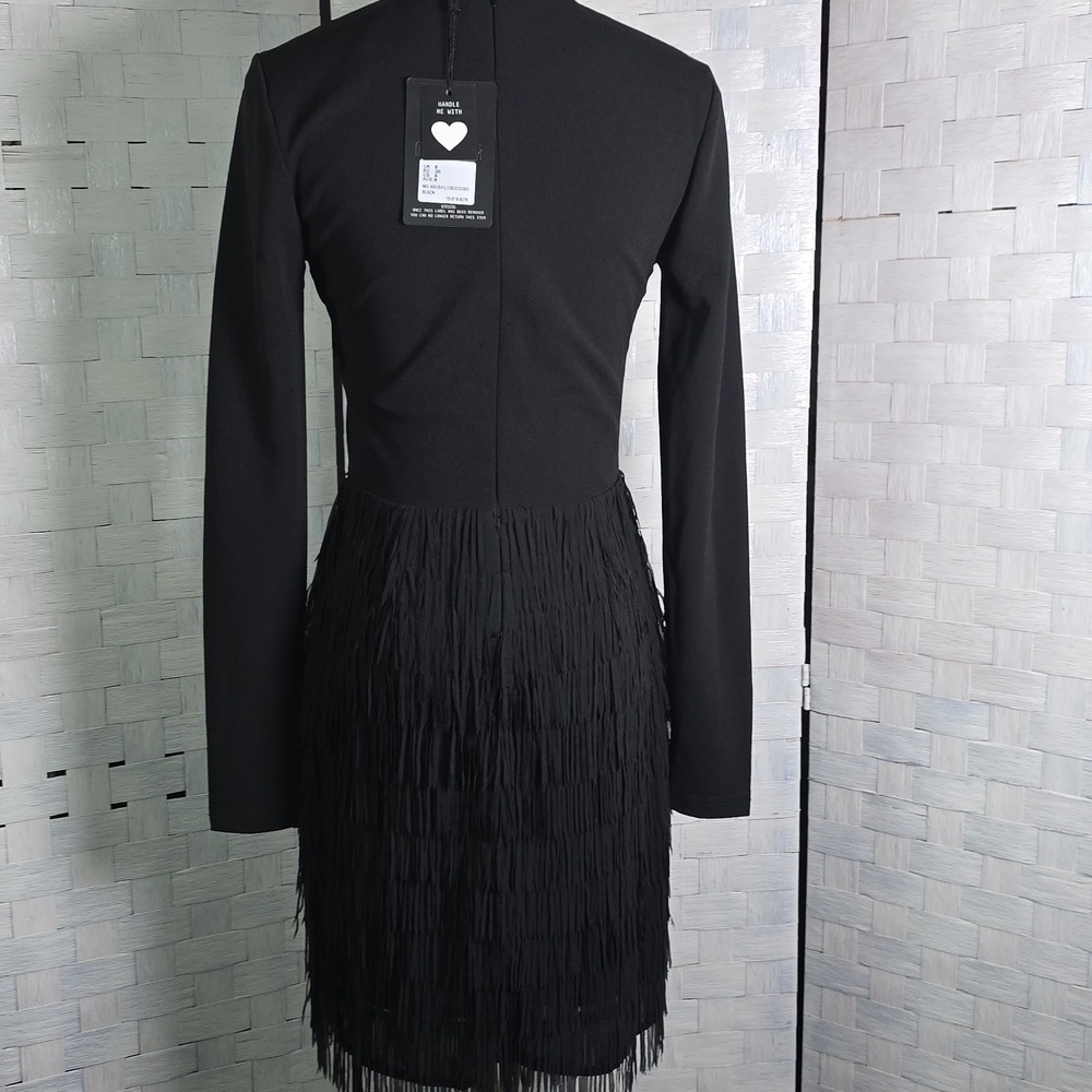 MISSGUIDED FRINGE DRESS - Picture 2 of 8